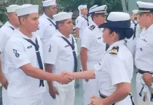 Buque Armada Rep&uacute;blica Mexicana UXMAL tiene nueva comandante