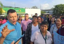 Protestan contra el SEER en la Huasteca por falta de maestros e impagos
