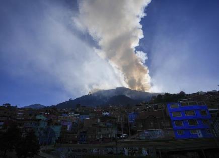 Colombia declara desastre y calamidad por incendios