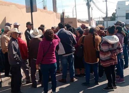 Protestan ejidatarios de Puente del Carmen