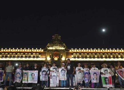 Demandas de padres de normalistas de Ayotzinapa