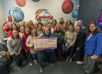 Maestros de Kentucky ganan 1 millón de dólares en Powerball