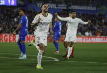 Real Madrid escaló hasta el liderato tras ganar a Getafe