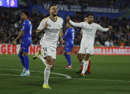 Real Madrid escaló hasta el liderato tras ganar a Getafe