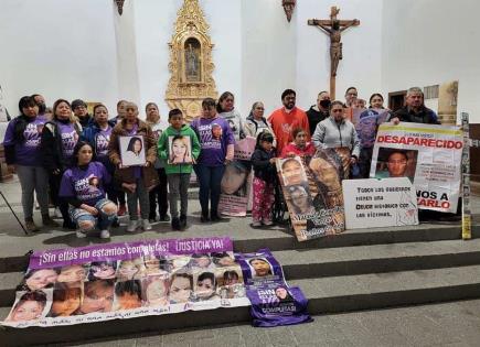 Misa en Ciudad Juárez para exigir justicia por feminicidios