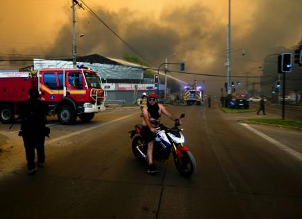 Al menos 19 muertos por múltiples incendios en centro de Chile