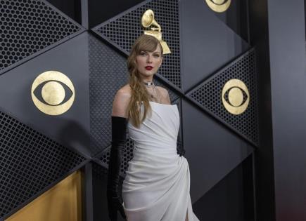 Taylor Swift hace historia en los Grammy