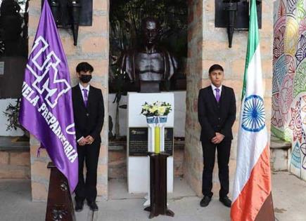 La Prepa Uni rinde homenaje a Gandhi
