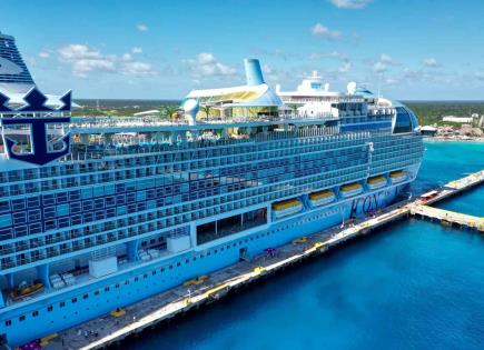 Arriba el crucero más grande del mundo a Quintana Roo