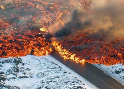 Otra erupción en Islandia