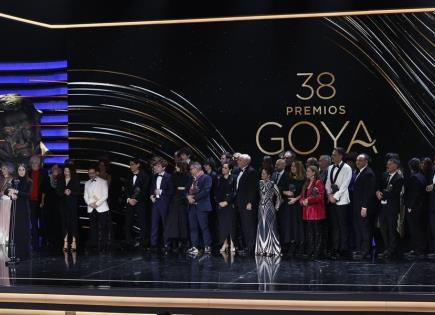 Descubre quiénes fueron premiados en los Premios Goya 2024