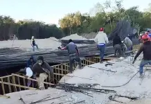 Dan de alta a trabajadores heridos tras derrumbe en Tren Maya