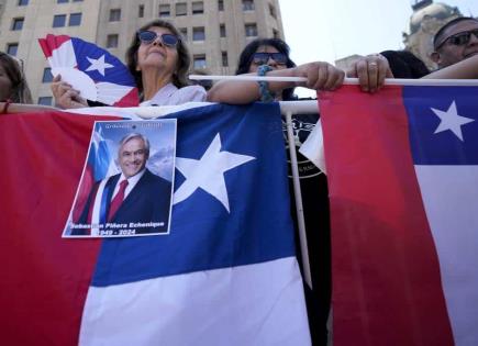 Rescate exitoso del helicóptero del expresidente Piñera en el lago Ranco