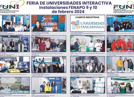 En marcha, la Feria de Universidades Interactiva en la Fenapo