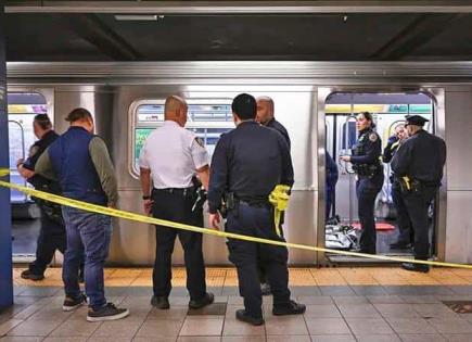 Tiroteo en Metro de NY; un muerto