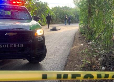 Video | Asesinan a un hombre en camino de San José del Barro