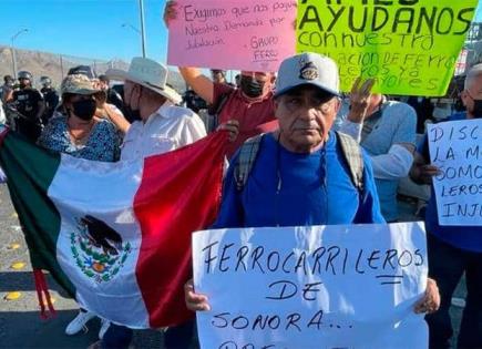 Ferrocarrileros amagan con bloquear Tren Maya y Tren Interoceánico