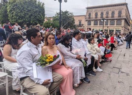 Fotos: Cientos de parejas en San Luis y Soledad se casan en San Valentín