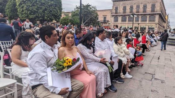 Fotos: Cientos de parejas en San Luis y Soledad se casan en San Valentín