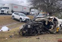 Video | Muere conductor en choque con tráiler sobre carretera 80