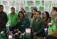 Elige el PVEM a Sonia Mendoza como su candidata en la capital
