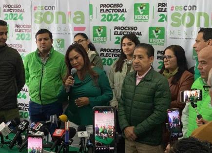 Elige el PVEM a Sonia Mendoza como su candidata en la capital