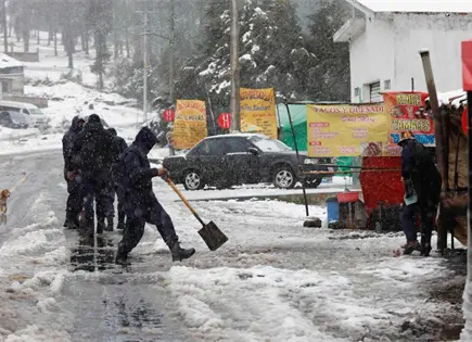 Nieve incomunica temporalmente Sonora y Chihuahua