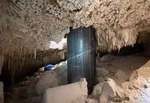 Denuncias de activistas por ecocidio en caverna del Tren Maya