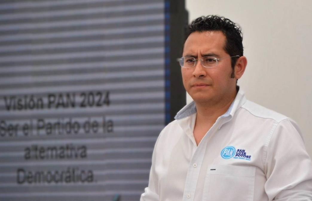Antonio Ríos Gálvez, presidente de la Comisión de Procesos Electorales del PAN-SLP / Foto: PAN
