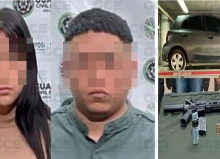 Cae presunto l&iacute;der criminal en Soledad con armamento de grueso calibre