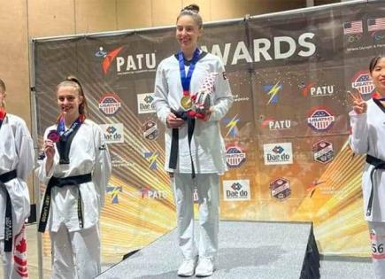 Triunfo de Daniela Souza en el U.S. Open 2024 Taekwondo