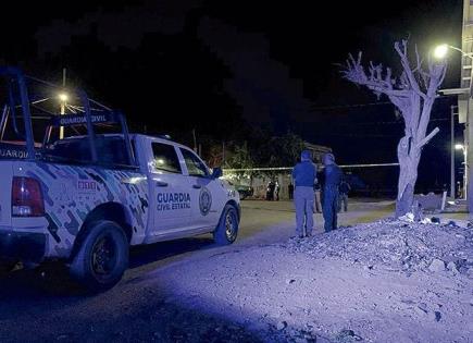 Ultiman a pareja a tiros, en la Col. Rivas Guillén