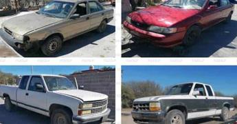 En Armadillo, detectan cuatro vehículos hurtados