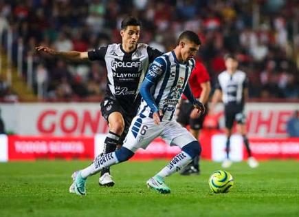 Empate entre Necaxa y Pachuca en la jornada 8 del Clausura 2024