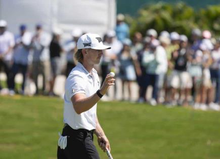 Jake Knapp toma el control del Abierto Mexicano en Vidanta