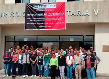 Empleados de Salud exigen una respuesta a Sefin