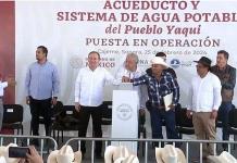 AMLO promete regresar a comunidad Yaqui en Sonora con proyecto de Acueducto