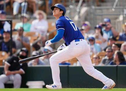 Shohei Ohtani batea jonrón de 2 carreras