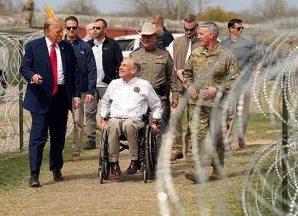 “Esta es su invasión”, dice Trump en frontera