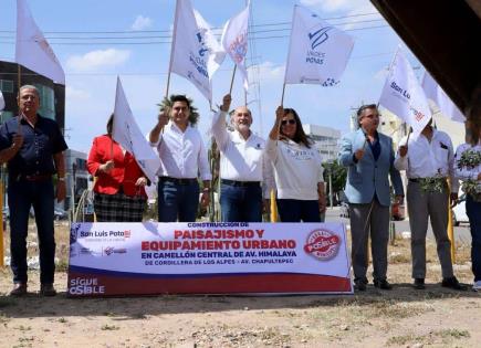 Alcalde Galindo cumple la meta de Vialidades Potosinas: hoy se llega al millón de metros cuadrados rehabilitados