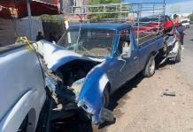 Choque múltiple en carretera a Zacatecas deja cuantiosos daños