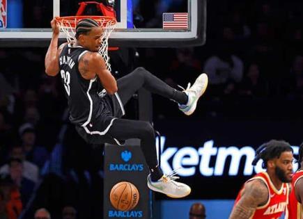 Nets barren a Hawks en serie de 2 juegos