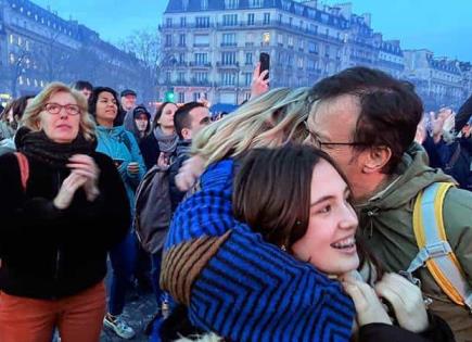 Francesas viven un día histórico