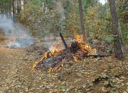 Llama PC a evitar quemas de basura