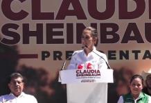 Video | Vamos unidos en una coalición, recalca Sheinbaum a Morena, PVEM y PT en SLP