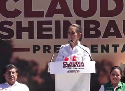 Video | Llegará una mujer transformadora a la Presidencia, dice Sheinbaum en SLP