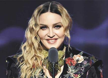 Madonna y su familia en Ciudad de México
