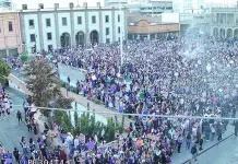 Miles de mujeres inundan el centro histórico exigiendo sus derechos