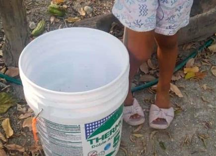 Agua, reclaman los colonos de ejido La Pila