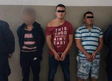 Detención de hombres en Neza tras hallazgo impactante